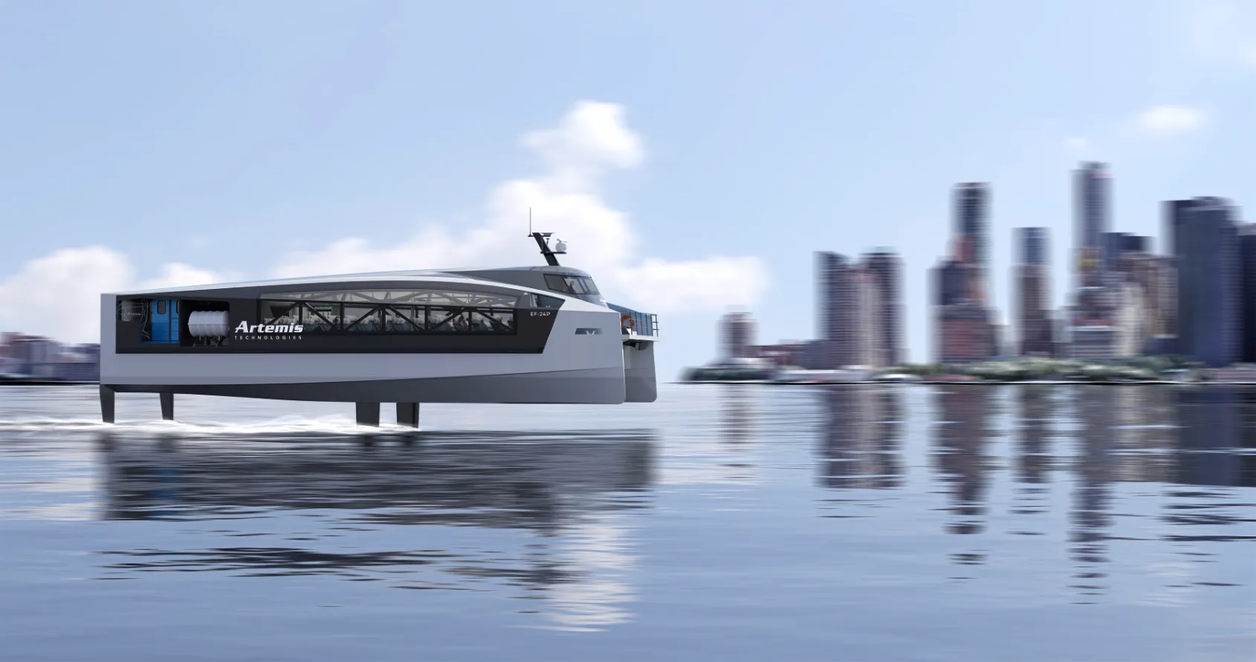 artemis efoiler vessel